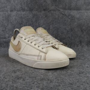 Nike Shoes Women 6 Sneaker Blazer Low Jelly Jewel Cream Leather Lifestyle Casual